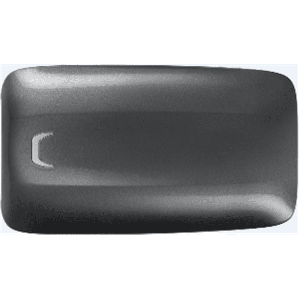 Samsung X5 Portable SSD 500 GB/ Transfer speed up to 2800 MB/s/ Thunderbolt™ 3 (40 Gbps)/ NVMe interface/ AES 256-bit har