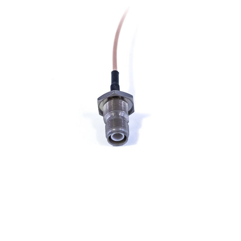Mmcx(M) 90 Deg. To Tnc(F)Rp Bulkhead - 300Mm Pigtail, Rg174