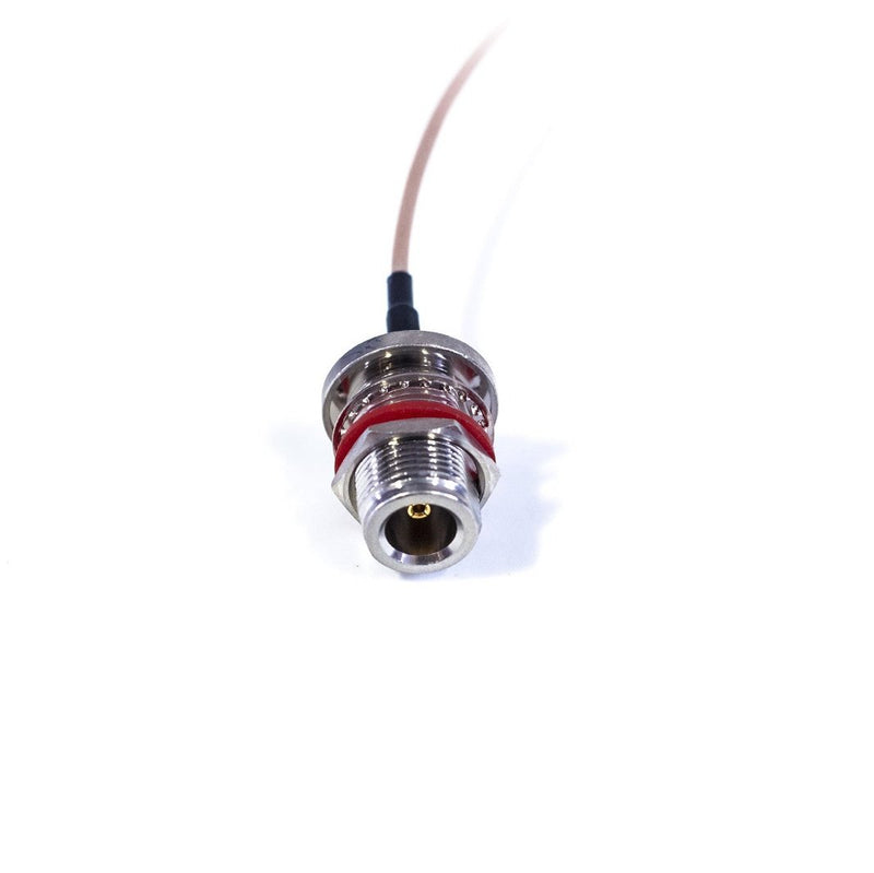 Mmcx(M) 90 Deg. To N(F) Bulkhead - 300Mm Pigtail, Rg174
