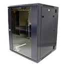 12U Wallbox, Swing Frame, 600Mm Deep, Black