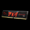 G.Skill Aegis Ddr4-3000Mhz Cl16-18-18-38 1.35V 16Gb (2X8Gb) F4-3000C16D-16Gisb.