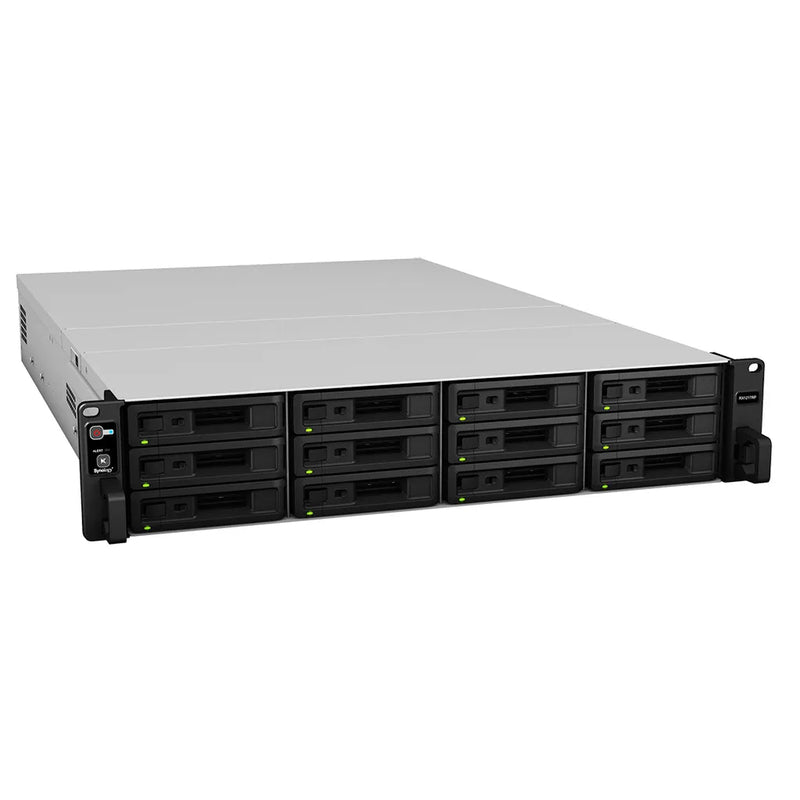 Synology Rackstation 12 Bay Expansion Unit For: Rs1619Xs+ Rs3618Xs Rs2818Rp+ Rs2418Rp+ Rs2418+ Rs4017Xs+ Rs3617Xs+
