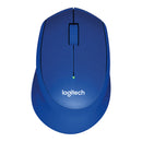 Logitech® M330 Silent Plus - Blue - 2.4Ghz - N A - Emea
