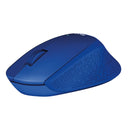 Logitech® M330 Silent Plus - Blue - 2.4Ghz - N A - Emea