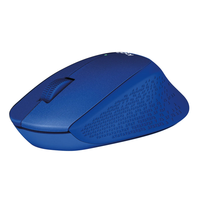 Logitech® M330 Silent Plus - Blue - 2.4Ghz - N A - Emea