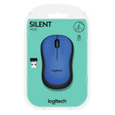 Logitech M220 Silent Blue Wireless Optical Mouse