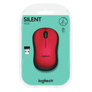 Logitech® M220 Silent - Red - 2.4Ghz - N A - Emea - M220 10Pk Shipper Auto