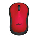 Logitech® M220 Silent - Red - 2.4Ghz - N A - Emea - M220 10Pk Shipper Auto
