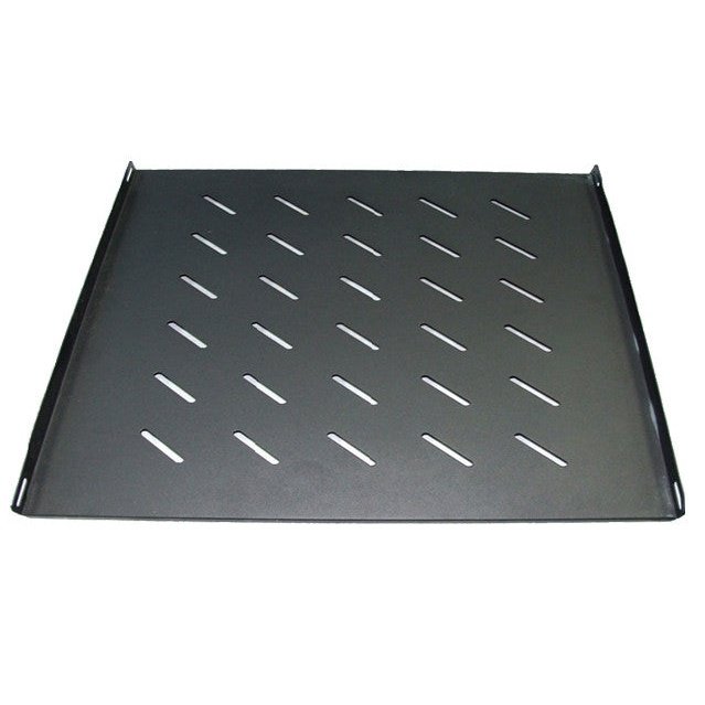 Acconet Fixed Shelf For 800Mm Deep 18, 27, 42U Racks, 500Mm Deep, 1U, Black