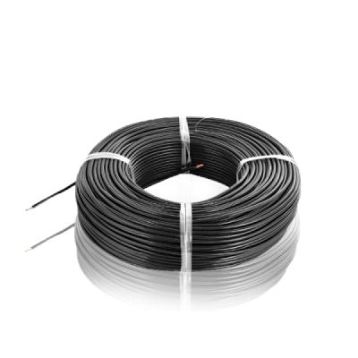 Solarix 4Mm2 Single Core Solar Photovoltaic Pv Cable Black 100 Metre Roll- Designed For Use To Provide Optimal Cable Connection Between Solar Panel Cells And Ac/Dc Inverter Or The Mains Dc Cable, Flexible Tinned Copper Conductor With Halogen Free Cross...