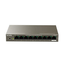 Tenda 9-Port Fast Ethernet Desktop Switch With 8-Port Poe Tef1109P-8-102W
