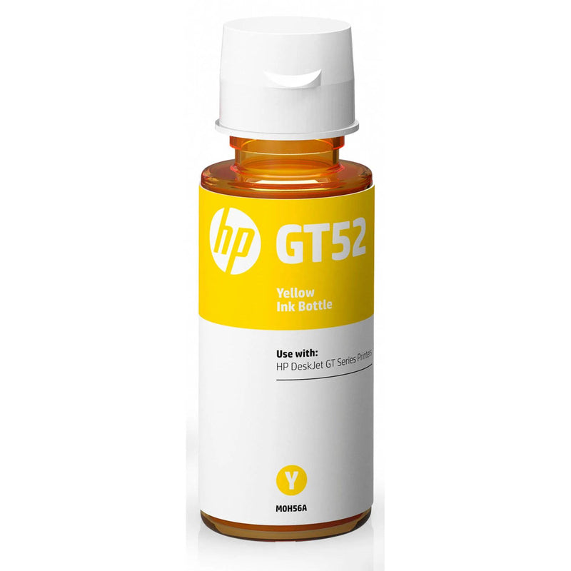 Hp Gt52 Yellow Printer Ink Bottle - Original M0H56Ae Single-Pack