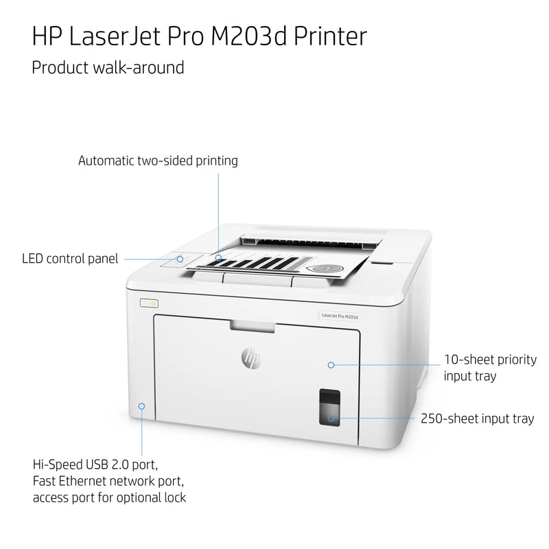 Hp Laserjet Pro M203dn Prntr