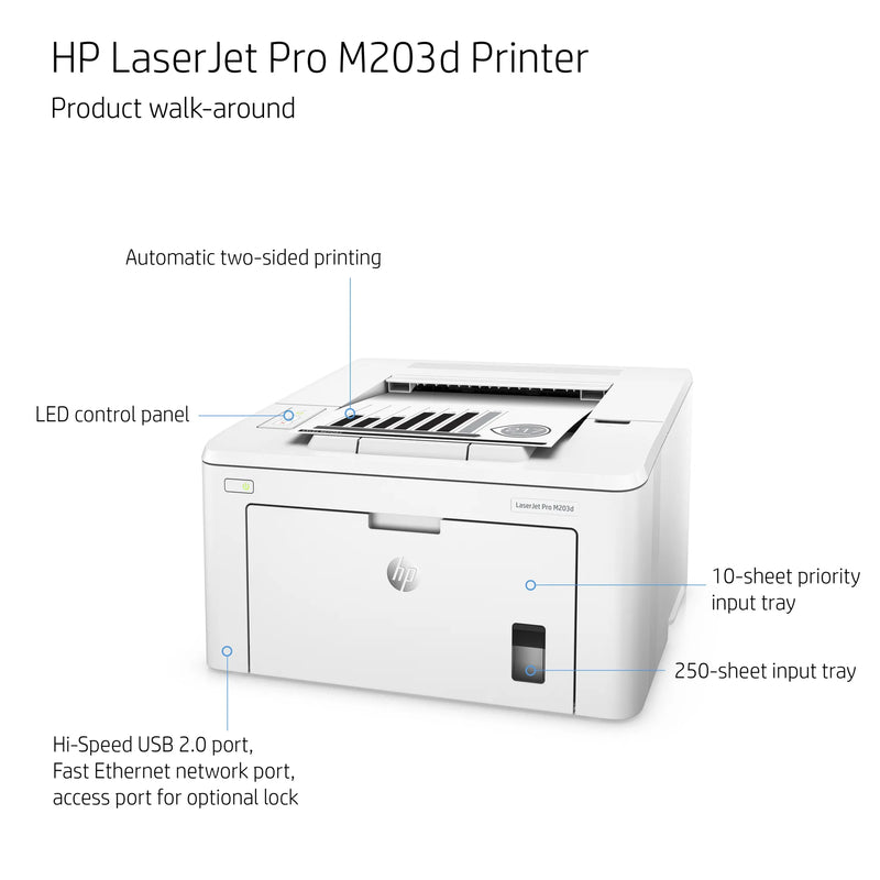 Hp Printers Hp Laserjet Pro M203Dw Prntr