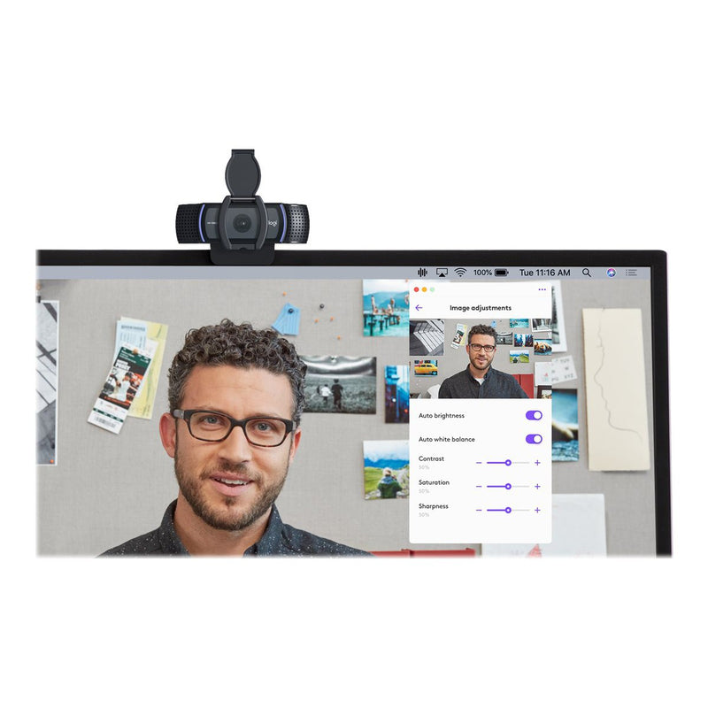 Logitech C920E Business Webcam for Pro Quality Meetings 1 year Limited warranty