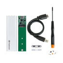 Transcend M.2 Sata 2280 2260 Usb3.1 Enclosure Kit - Silver