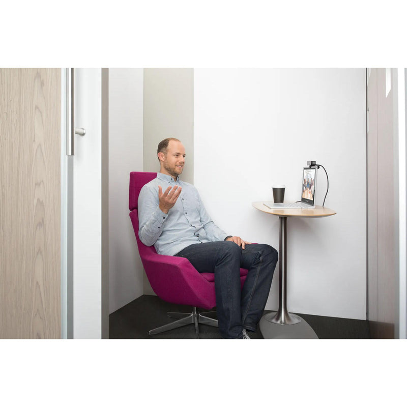 Logitech BRIO Webcam with 4K Ultra HD video & RightLight 3 with HDR 1 year Limited warranty