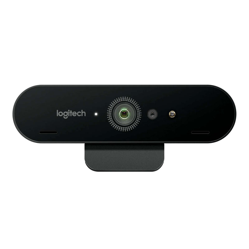 Logitech BRIO Webcam with 4K Ultra HD video & RightLight 3 with HDR 1 year Limited warranty