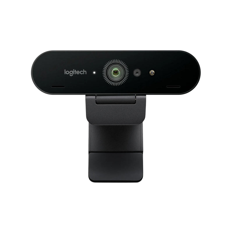 Logitech BRIO Webcam with 4K Ultra HD video & RightLight 3 with HDR 1 year Limited warranty