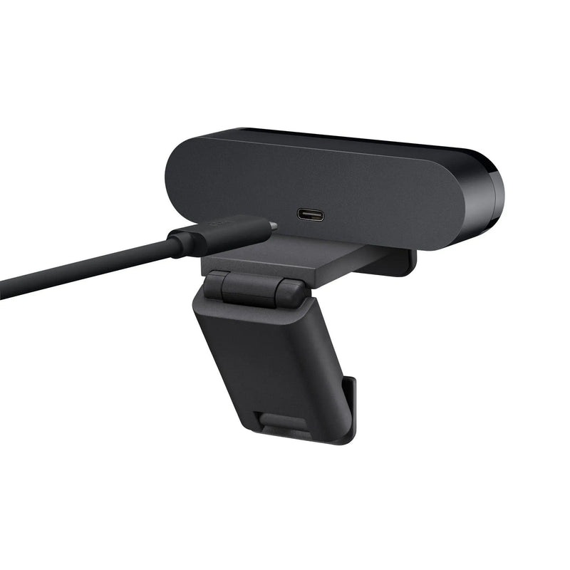 Logitech BRIO Webcam with 4K Ultra HD video & RightLight 3 with HDR 1 year Limited warranty
