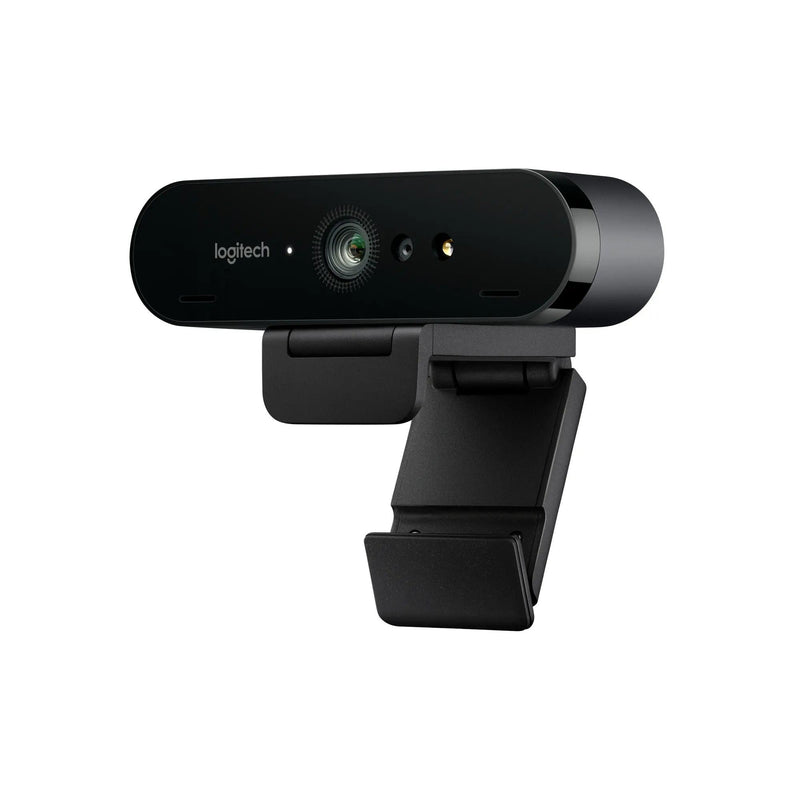Logitech BRIO Webcam with 4K Ultra HD video & RightLight 3 with HDR 1 year Limited warranty