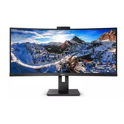 Philips Pro 34In Curved Wqhd Va Hdr400 Freesync Usb-C Dock Webcam