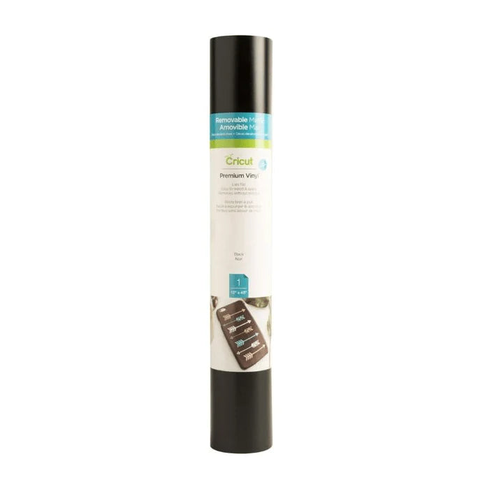 Cricut Premium Vinyl Removable 30.5 Cm X 122 Cm - Black - 2004296