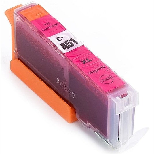 Compatible Canon Ink Pgi-451 For Use With Ip7240, Mg5440, Mg5540,Mg5640, Mg6340,Mg7140, Mg7540 Magenta Inkjet Cartridge, Retail Box , No Warranty