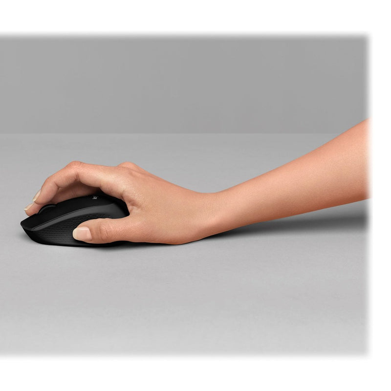 Logitech® M330 Silent Plus - Black - 2.4Ghz - N A - Emea