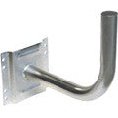 Wall Bracket - 90 Degree Bend - 38Mm Diameter