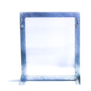 Square Wall Mount Brackets, 400Mm Offset, 32-60Mm, Two Clamp, Galvanised