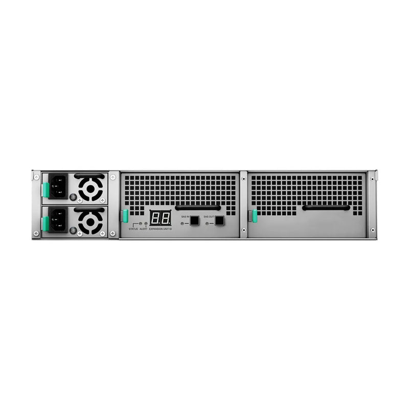 Synology Rackstation 12 Bay Sas Expansion Unit For: Fs6400 Fs3600 Fs3400 Sa3600 Sa3400 Rs18017Xs+ Redundant Power Supply