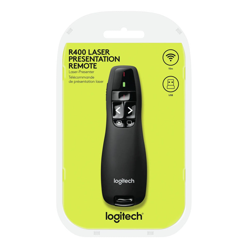Logitech® Wireless Presenter R400 - N A - 2.4Ghz - N A - Emea - Arca Hendrix