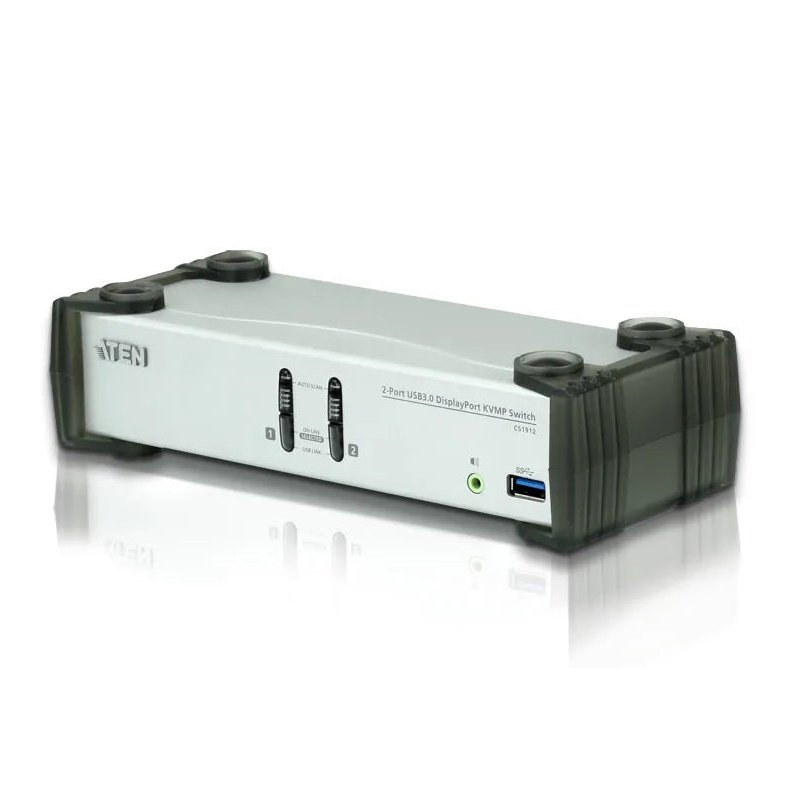 Aten Cs1912 2-Port Usb Displayport Kvm Switch 3840X2160 High-Resolution And Efficient Control