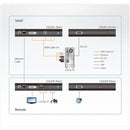 Aten Usb Dvi Hdbaset 2.0 Kvm Extender Up To 150M W 1920X1200 W (Us Eu Out) Adp. Aten