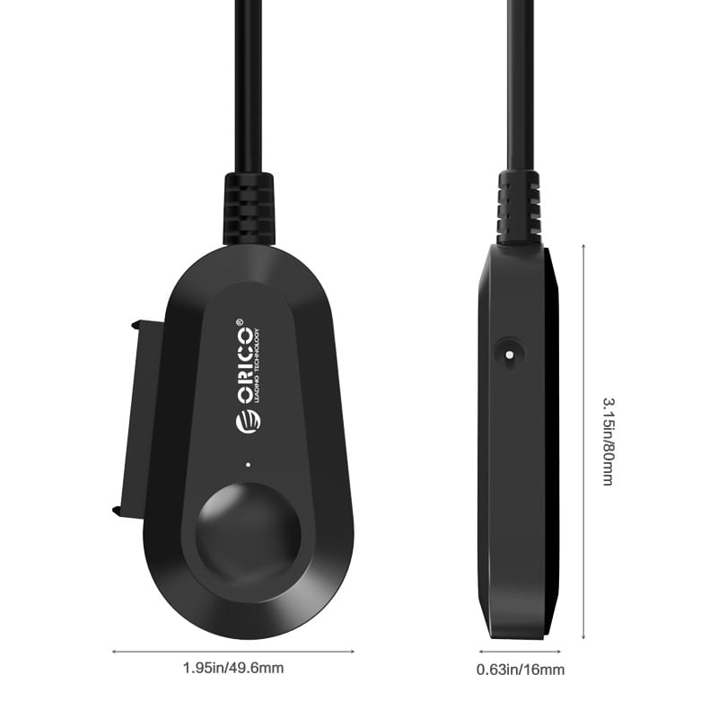 Orico Usb3.0 External Hdd Ssd Adapter Cable Kit - Black