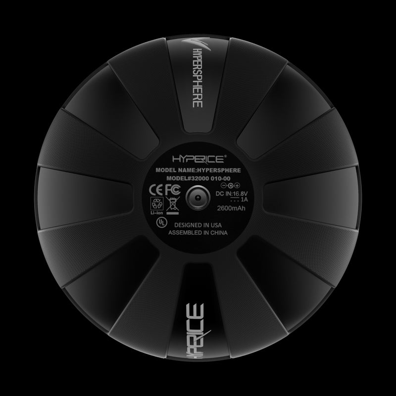 Rct 32000-001-00 - Hyperice Hypersphere; Digital Circuitry Control; 3 Speeds; Rechargeable Lithium-Ion Batteries