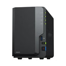 Synology Diskstation 2 Bay Nas; 4-Core 1.7 Ghz; 2 Gb Ddr4 Non-Ecc