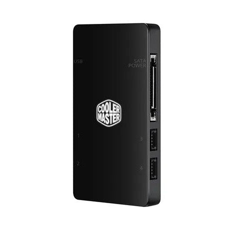 Cooler Master Rgb Led Controller Software Controlled Magnetic 4 Port (Expandable With Splitter Cables)