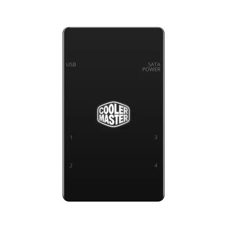 Cooler Master Rgb Led Controller Software Controlled Magnetic 4 Port (Expandable With Splitter Cables)