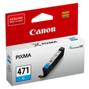 Canon Cli-471 Cyan Cartridge - 304 Pages @ 5%