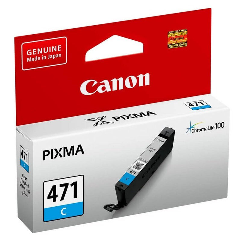 Canon Cli-471 Cyan Cartridge - 304 Pages @ 5%