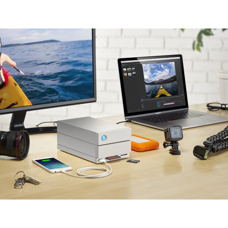 Seagate Lacie 2Big Dock Thunderbolt 3 16Tb Display Port Usb3.1 Usb-C