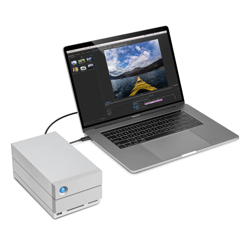 Seagate Lacie 2Big Dock Thunderbolt 3 16Tb Display Port Usb3.1 Usb-C