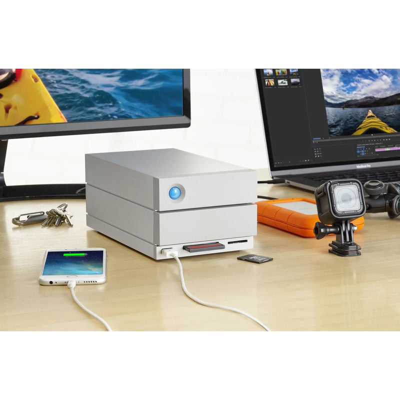 Seagate Lacie 2Big Dock Thunderbolt 3 16Tb Display Port Usb3.1 Usb-C