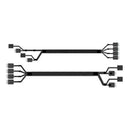 Intel 875Mm Long Bundled Cable Kit (2 Cables Included) Straight Oculink Sff-8611 Connectors To Straight Right Angle Oculink Sff