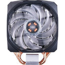 Cooler Master Masterair Ma610P Air Tower 2 X 120Mm Rgb Fan Included Rgb Controller 6 Heat Pipes.