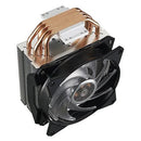 Cooler Master Masterair Ma410p Air Tower; 120mm Rgb Fan; Included Rgb Controller; Upgradable To Dual Fan; 4 Heat Pipes.