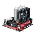 Cooler Master Hyper 412R Cpu Air Cooler With 4X Direct Contact Heatpipes, 92Mm Pwm Fan And Supports Latest Intel Amd Cpu Socket - Black Colour