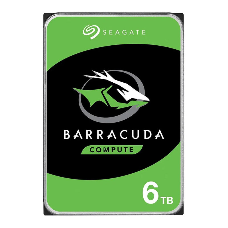 Seagate Barracuda 6TB SATA 6Gbps With 256MB Cache Internal Hard Drive 2 year warranty